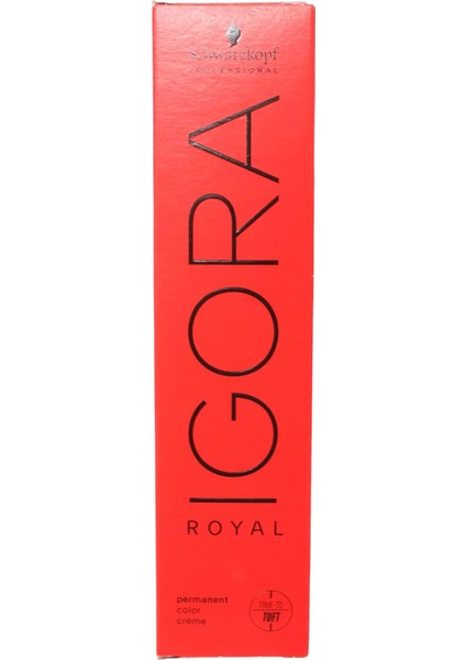 Schwarzkopf Igora Royal Saç Boyası 60ML-NO - 6.1 Küllü Koyu Kumral