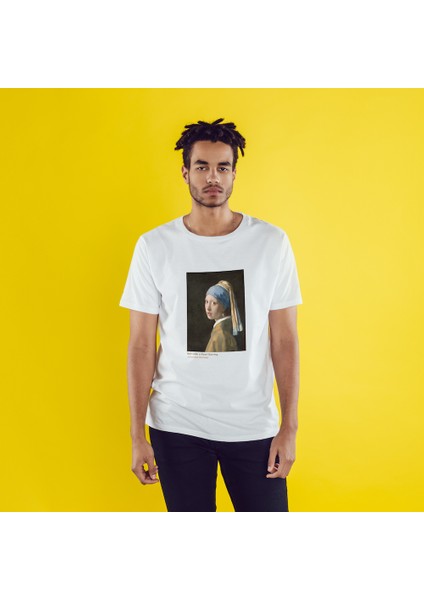 Inci Küpeli Kız Tişört - Beyaz modelleri