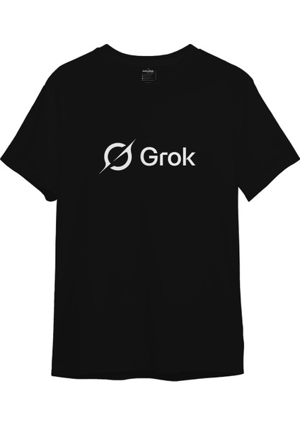 Grok Tişört - Siyah