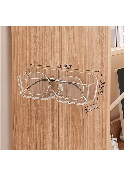 Güneş Gözlüğü Düzenleyici Duvara Monte Gözlük Saklama Plastik Gözlük Standı Gözlük Sergileme, Ev Dekoru (2 Adet) modelleri