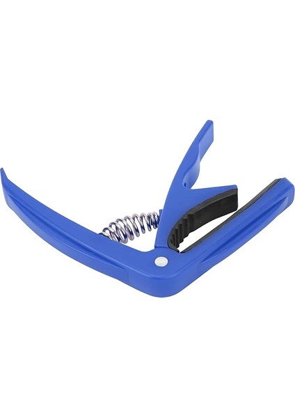 Kelepçeli Abs - Kabuk - String -Enstrüman 6 Tel Kelepçesi 0 Tuning Aksesuarı Springlight Pembe Yaylı Akustik ve Elektro Gitar Çalmak Için (Koyu Mavi)