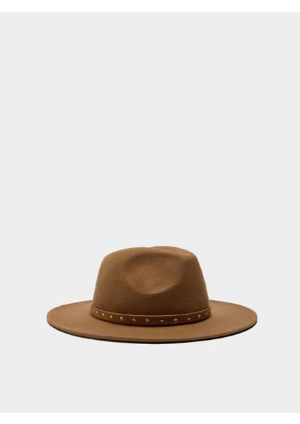 Kemer ve Çıtçıt Detaylı Yün Içerikli Şapka modelleri