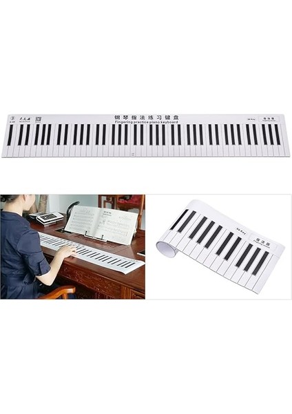 Parmaklama Sürümü 88 Tuşlu Piyano Klavyesi Parmaklama Uygulama Tablosu Sayfası Bebinners Öğrencileri Için Piyano Öğretim Yardımcı Aracı X-02 fiyatları