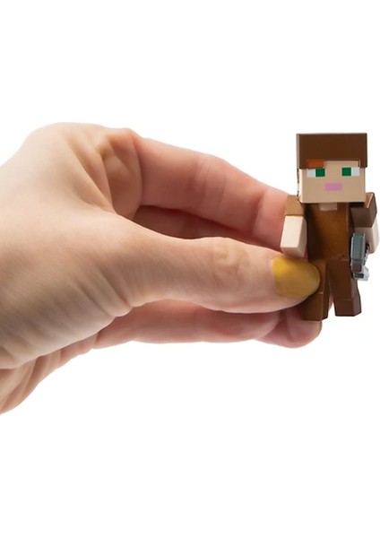 Minecraft Metal Tekli Figür Alex In Leather Armor fiyatları