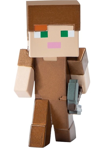 Minecraft Metal Tekli Figür Alex In Leather Armor modelleri
