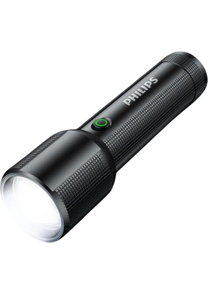 SFL2203 450 Lümen 5W LED El Teleskopik Zoom Sos Modlu Metal Gövdeli Şarj Edilebilir Uzun Menzilli