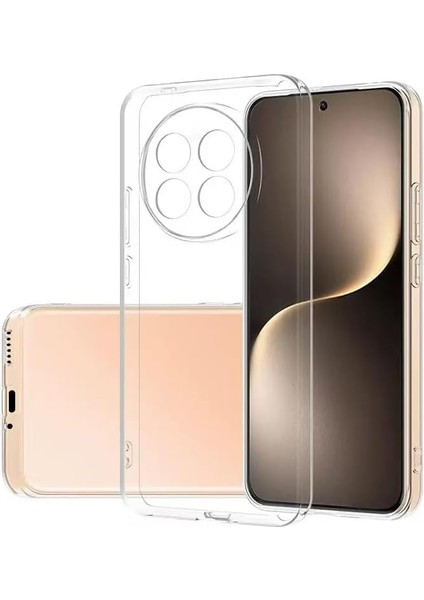 Honor ile Uyumlu Magic 7 Lite Kılıf Zore Süper Silikon Kapak Şeffaf