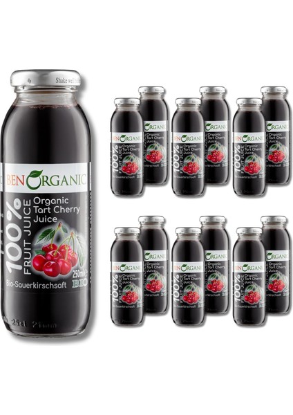 Benorganic Vişne Suyu 250 ml Cam Şişe fiyatları