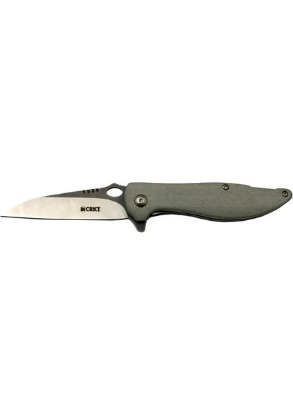 Crkt Lotus 1265 Gri Kamp / Outdoor Çakı 18CM - Yarı Otomatik, Kemerlikli, Kutulu