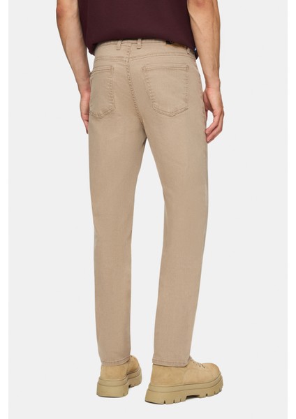 Taro Bej Non Denim Stragiht Fit Erkek Pantolon fırsatları