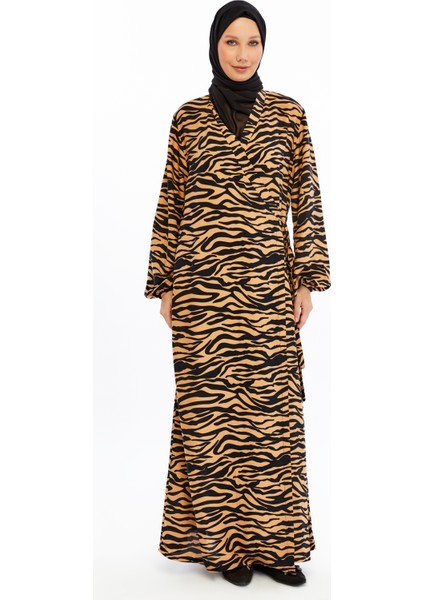 Desenli Ev&namaz Elbisesi