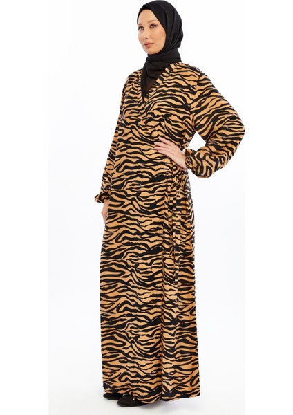 Desenli Ev&namaz Elbisesi modelleri