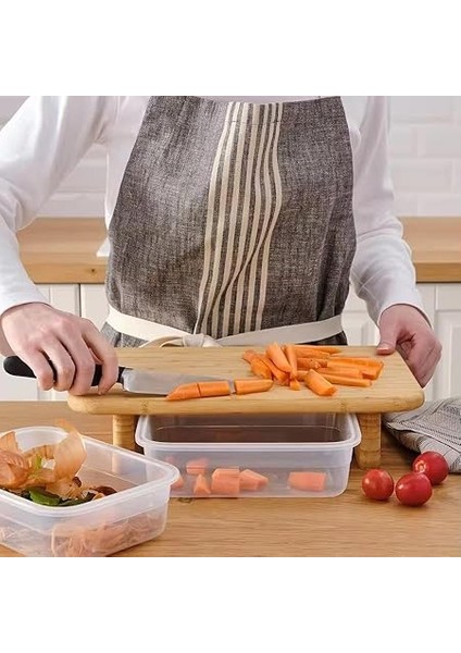 Home Ayaklı Bambu Kesim Panosu – Şık ve Dayanıklı Bambu Kesme Tahtası – Peynir, Meyve, Kahvaltı ve Sofra Sunumları Için Özel Doğrama Panosu fiyatları