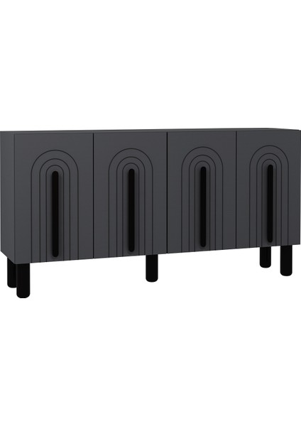 8195KB150-128DD Konsol, Tvünitesi Antrasit-Siyah fırsatları