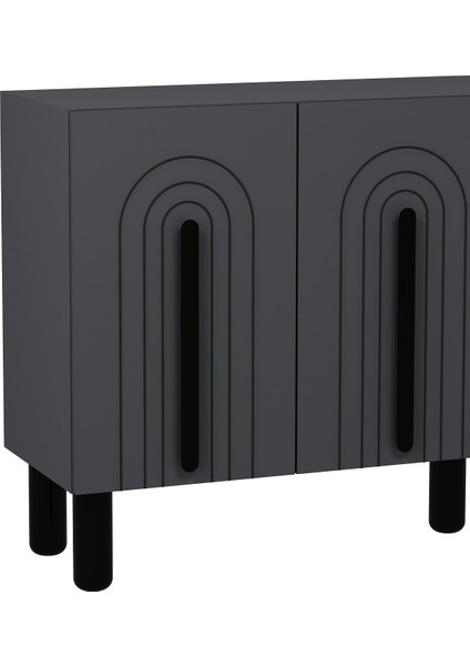 8195KB150-128DD Konsol, Tvünitesi Antrasit-Siyah indirimleri