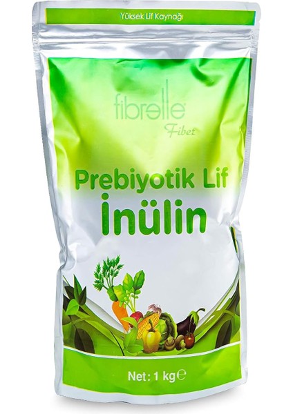 Inülin Prebiyotik Lif Hindibağ 1 kg Ambalaj 1 Adet