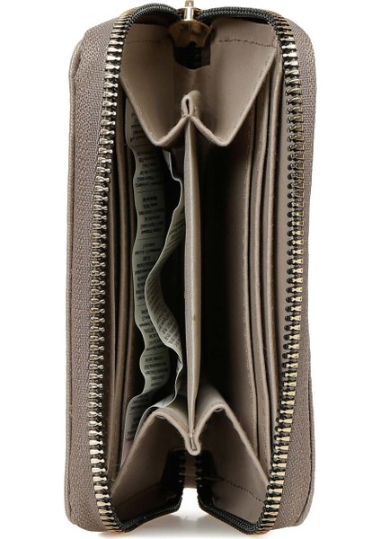 Tex Serı Mını 5pr Antrasit Kadın Cüzdan modelleri