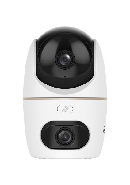 H3D-3F 3+3mp Iç Mekan Wi-Fi Çift Lensli Pan ve Tilt Kamera