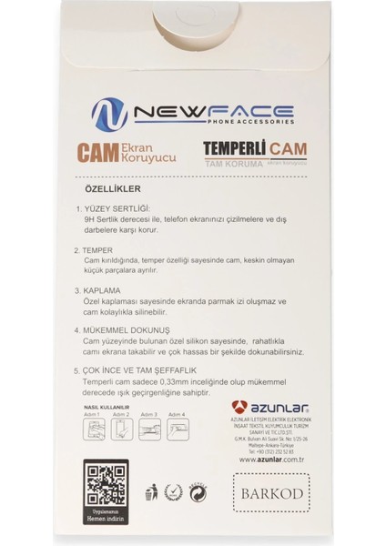 Lvsqvr Newface Samsung Galaxy S25 Fe 3D Statik Hayalet Cam Ekran Koruyucu - Siyah fırsatları