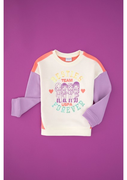 Kız Çocuk Sweatshirt 50314296-VR256