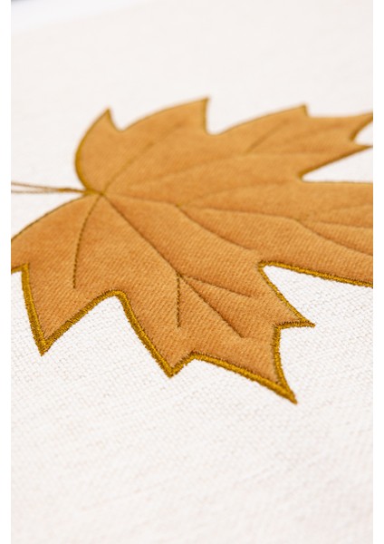 Kadife Nakışlı Kalın Keten Runner fiyatları