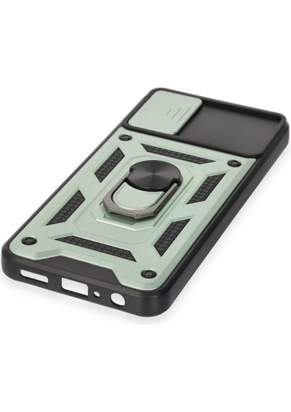 Samsung Galaxy A04E Kılıf Pars Lens Yüzüklü Silikon - YEŞIL-(5796) - N818J715-M59818 indirimleri