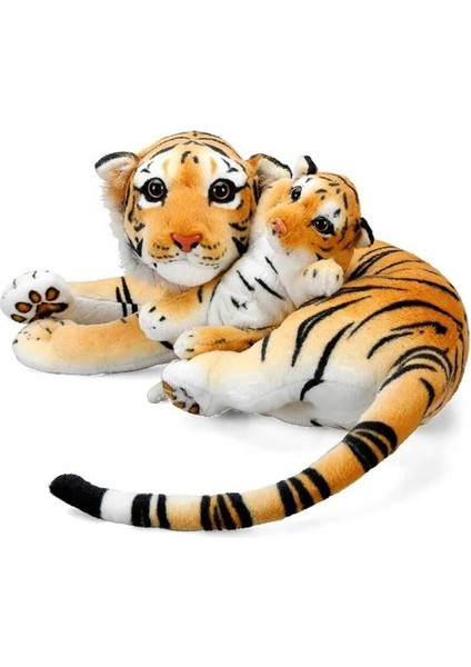 Buğz 60 Cm. Kaplan ve Sevimli Yavrusu Peluş fiyatları