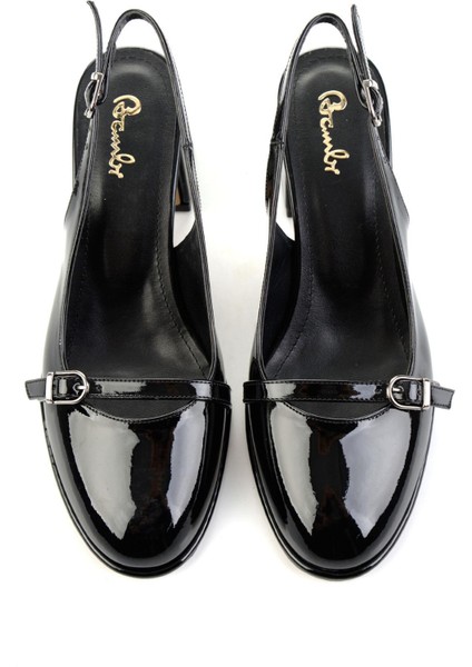 Siyah Kadın Klasik Topuklu Ayakkabı K01231080108 fırsatları