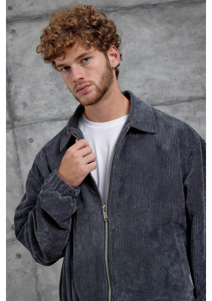 Füme 251 Kadife Kumaş Oversize Ceket fiyatları