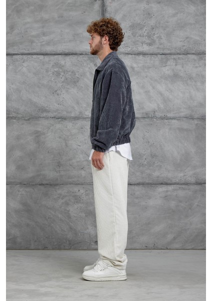 Füme 251 Kadife Kumaş Oversize Ceket fırsatları