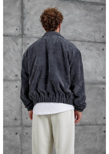 Füme 251 Kadife Kumaş Oversize Ceket indirimleri