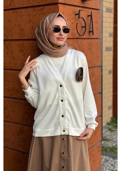 Ceket 26KZ1040 Ekru