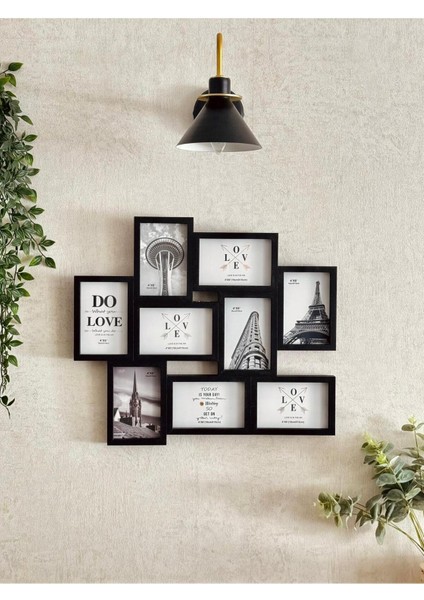 Ahşap 9'lu Resim Çerçevesi