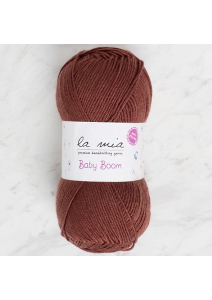 La Mia Baby Boom Kahverengi El Örgü Ipi - 1892 - 34115