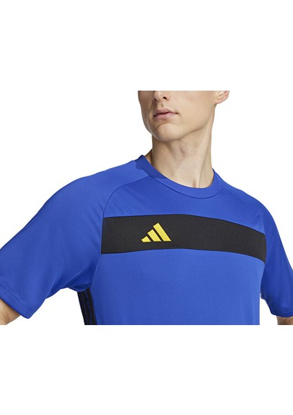 Tiro Es Jsy Erkek Futbol Antrenman Tişörtü JW4613 Mavi