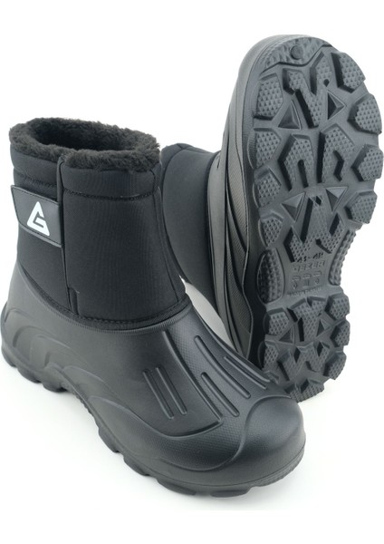 Erkek Kışlık Içi Peluşlu Su Geçirmez Tek Cırt Cırtlı Boğazdan Ayarlanabilir Rahat Taban Günlük Eva Kar Bot Çizme indirimleri