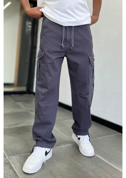 Erkek Lacivert Baggy Kargo Pantolon fiyatları