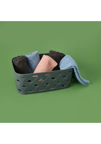 Living Deri Desenli Sepet - Asorti - 10 Lt