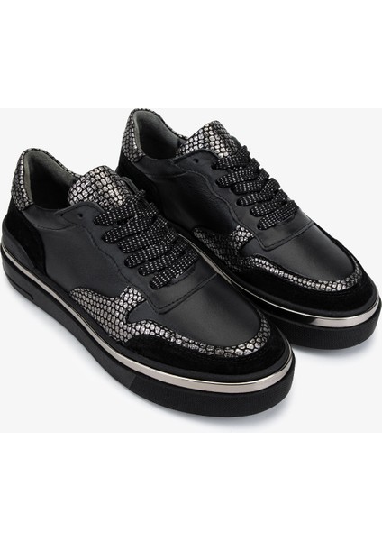 Kadın Hakiki Deri Siyah Sneakers & Spor Ayakkabı 258 3560 Bn Ayk SK25-26 Sıyah fiyatları