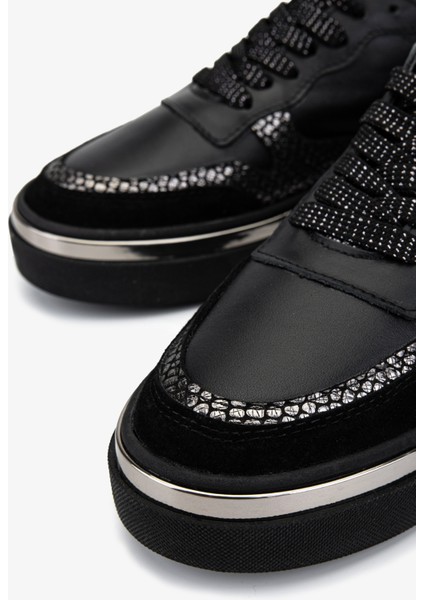 Kadın Hakiki Deri Siyah Sneakers & Spor Ayakkabı 258 3560 Bn Ayk SK25-26 Sıyah modelleri