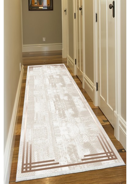 Pamuk Dokuma Taban Kaymaz Yıkanabilir Modern Yolluk Salon Yolluğu Mutfak Yolluğu Koridor Yolluğu Antre Halıları