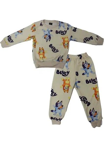 Bluey Krem Eşofman Takımı