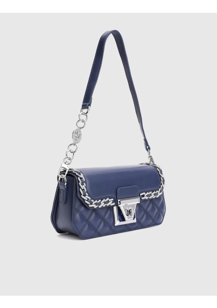Nereid Lacivert Kadın Omuz Çantası