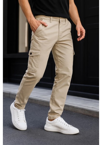 Erkek Günlük Trend Bol Paça Taş Taktik Kargo Pantolon fiyatları