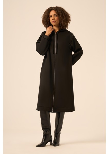 Ftz Taş Detay Kap Siyah 31215 modelleri