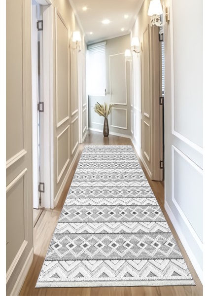 Pamuk Dokuma Taban Kaymaz Yıkanabilir Modern Yolluk Salon Yolluğu Mutfak Yolluğu Koridor Yolluğu Antre Halıları
