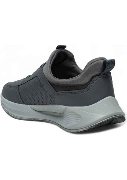 Acropol 137-26 Deri Anatomik Erkek Sneaker Füme Siyah modelleri