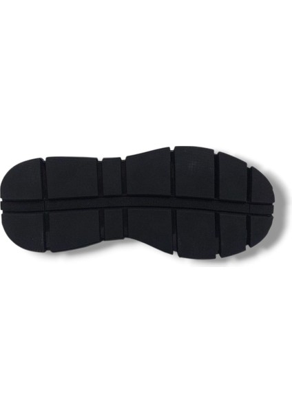 Best Of 2016 Erkek Siyah Kalın Taban Şık Casual Ayakkabı