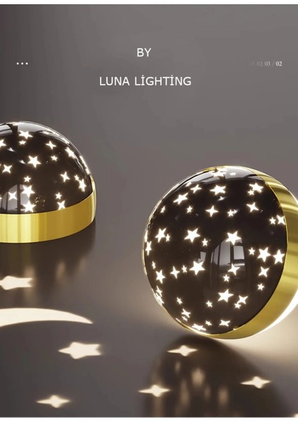 Dolunay Model 3 Renk Metal Salon Mutfak Oturma Yatak Odası Modern LED Sarkıt Avize modelleri