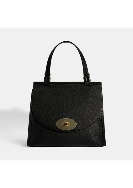 Kadın Siyah Omuz Askılı Deri El Çantası fiyatları